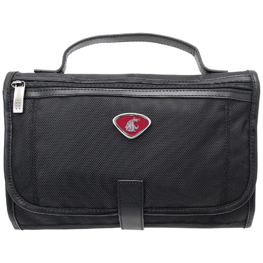 Black Washington State Cougars Toiletry Bag