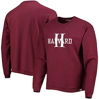 Men's League Collegiate Wear Crimson Harvard Timber Pullover Sweatshirt