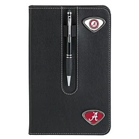 Black Alabama Crimson Tide Business Notebook