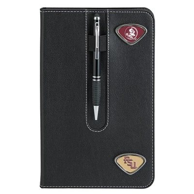 Black Florida State Seminoles Business Notebook