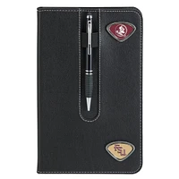 Black Florida State Seminoles Business Notebook