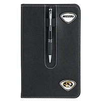 Black Missouri Tigers Business Notebook