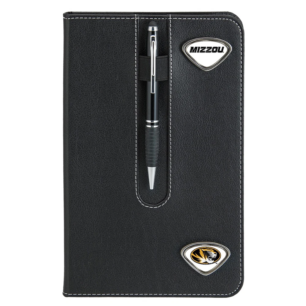 Black Missouri Tigers Business Notebook