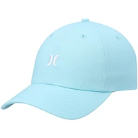 Women's Hurley Aqua Iconic Snapback Hat