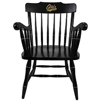Black Montana Grizzlies Secondary Logo Captains Chair