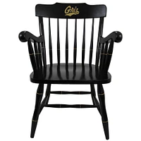 Black Montana Grizzlies Secondary Logo Captains Chair