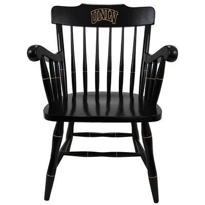 Black UNLV Rebels Primary Logo Captains Chair
