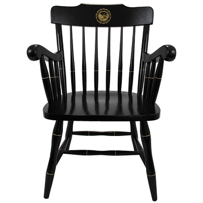 Black UNLV Rebels Seal Logo Captains Chair