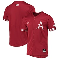 Men's Nike Cardinal Arkansas Razorbacks Replica Baseball Jersey