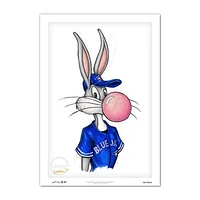 Bugs Bunny Toronto Blue Jays 14'' x 20'' Looney Tunes Fine Art Print