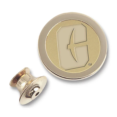 Men's Gold Charlotte 49ers Lapel Pin