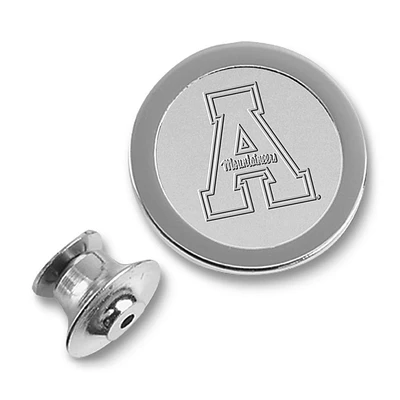 Men's Silver Appalachian State Mountaineers Lapel Pin