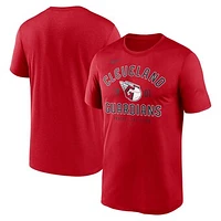 Men's Nike Red Cleveland Guardians Legend Established T-Shirt