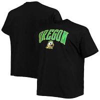 Men's Champion Black Oregon Ducks Big & Tall Arch Over Wordmark T-Shirt