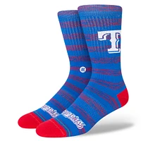 Stance Texas Rangers Twist Logo Crew Socks