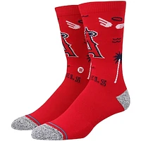Men's Stance Los Angeles Angels Landmark Crew Socks