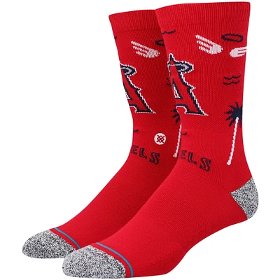 Men's Stance Los Angeles Angels Landmark Crew Socks