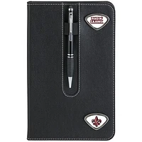 Black Louisiana Ragin' Cajuns Business Notebook