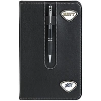 Navy Midshipmen Black Business Notebook