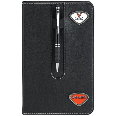 Black Virginia Cavaliers Business Notebook