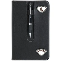 Black Wyoming Cowboys Business Notebook