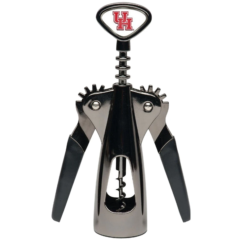 Silver Houston Cougars Wine Opener