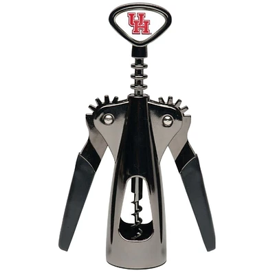 Silver Houston Cougars Wine Opener