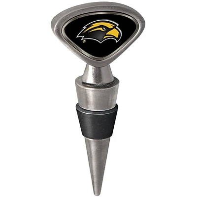Silver Southern Miss Golden Eagles Wine Stopper