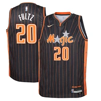 Youth Nike Markelle Fultz Anthracite Orlando Magic Swingman Jersey - City Edition