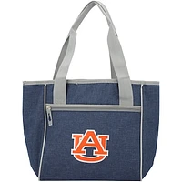 Auburn Tigers Quartrefoil Team Logo 16-Can Cooler Tote