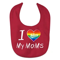 Newborn & Infant WinCraft Indiana Hoosiers Rainbow Baby Bib