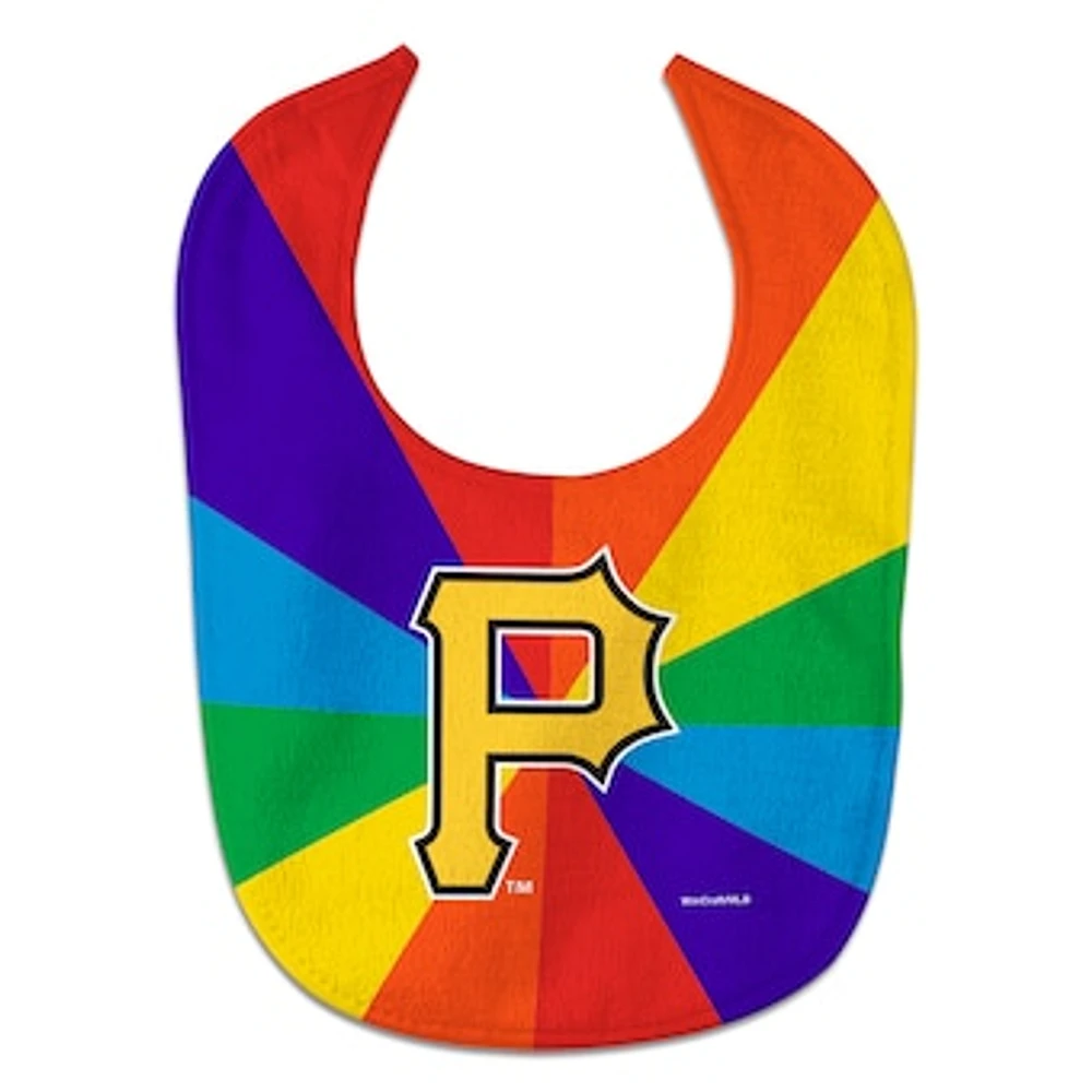 Newborn & Infant WinCraft Pittsburgh Pirates Rainbow Baby Bib