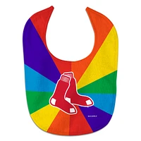 Newborn & Infant WinCraft Boston Red Sox Rainbow Baby Bib