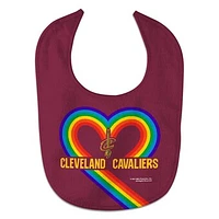 Newborn & Infant WinCraft Cleveland Cavaliers Rainbow Baby Bib