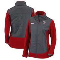 Women's Columbia Red D.C. United Basin Butte Full-Zip Jacket