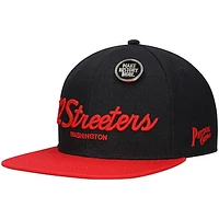 Men's Physical Culture Black 12 Streeters Black Fives Snapback Adjustable Hat