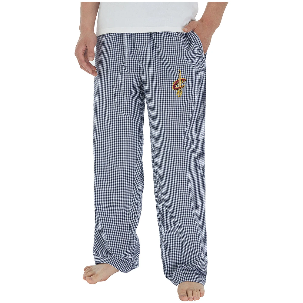 Men's Concepts Sport Navy/White Cleveland Cavaliers Tradition Woven Pants