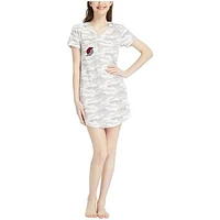 Women's Concepts Sport Cream Portland Trail Blazers Encounter Nightshirt