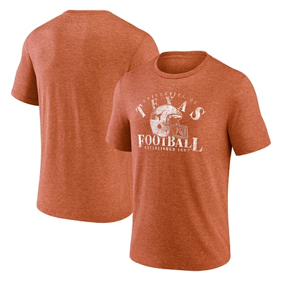 Men's Fanatics Texas Orange Longhorns Hometown Tri-Blend T-Shirt