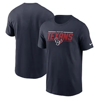 Men's Nike Navy Houston Texans Muscle T-Shirt