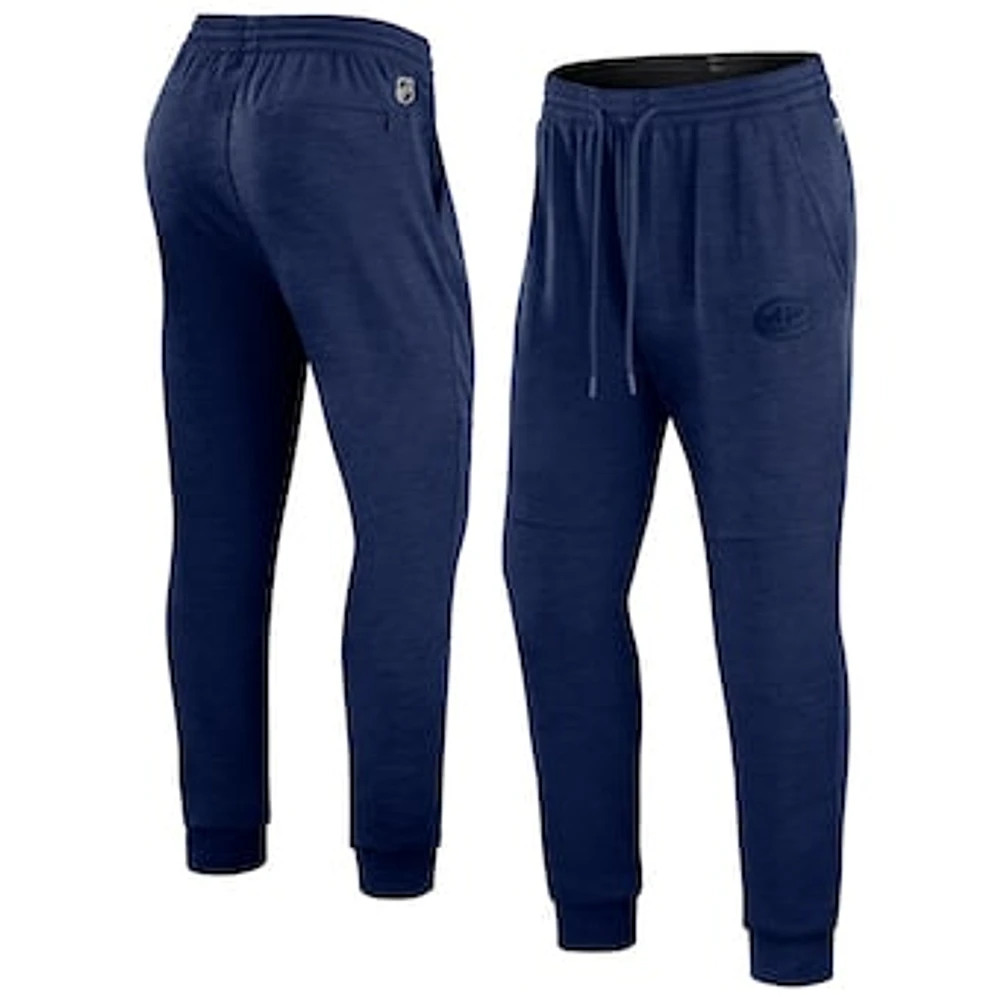 Men's Fanatics Heather Navy 2022 Authentic Pro - Jogger Sweatpants