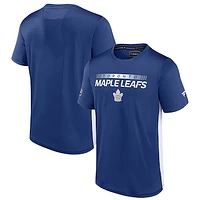 Men's Fanatics Blue Toronto Maple Leafs Authentic Pro Tech - T-Shirt