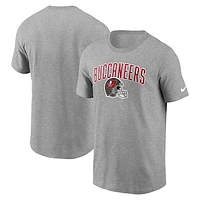 Men's Nike Heathered Gray Tampa Bay Buccaneers Team Athletic T-Shirt