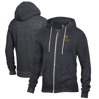 Men's Black Colorado College Tigers Rocky Full-Zip Hoodie