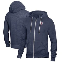 Men's Navy Eastern Connecticut State Warriors Rocky Full-Zip Hoodie