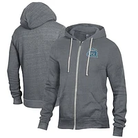 Men's Gray Old Dominion Monarchs Rocky Full-Zip Hoodie