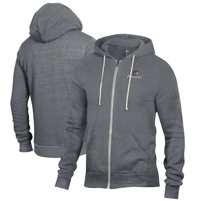 Men's Gray Providence Friars Rocky Full-Zip Hoodie