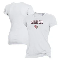 Women's Alternative Apparel Catholic University Cardinals The Keepsake T-Shirt
