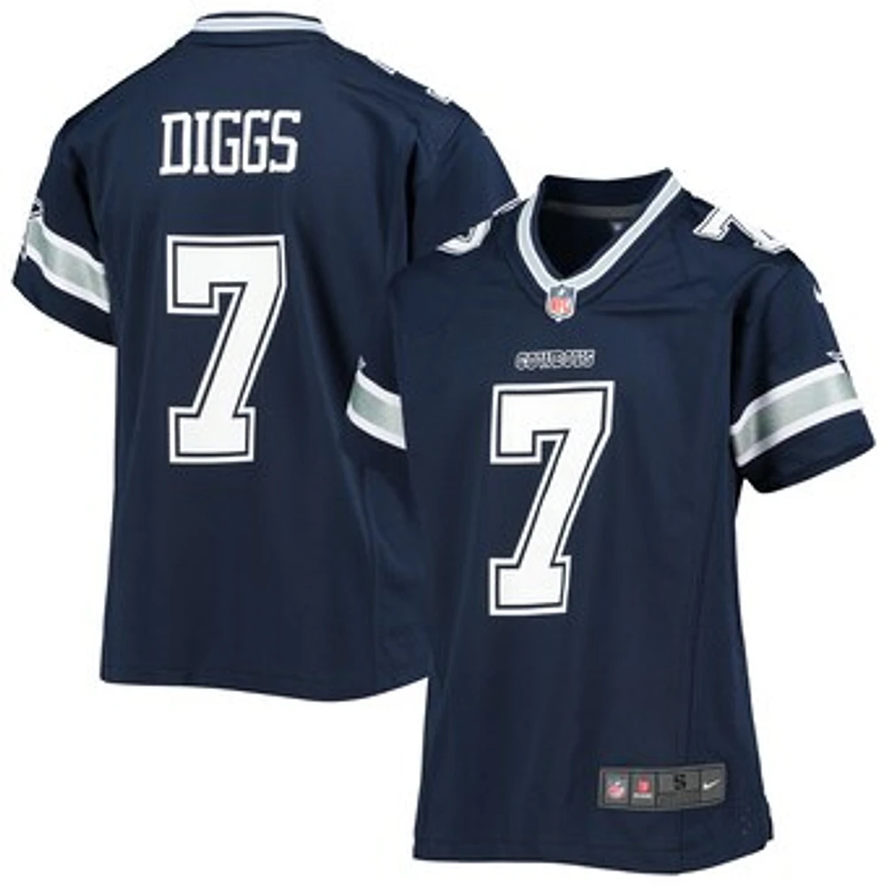 Youth Nike Trevon Diggs Navy Dallas Cowboys Game Jersey