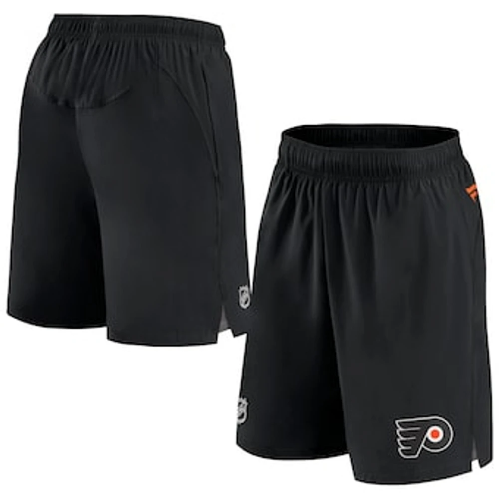 Men's Fanatics Black Philadelphia Flyers Authentic Pro Rink Shorts